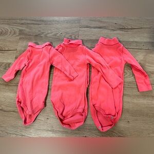 Matching Petit Bateau onesies